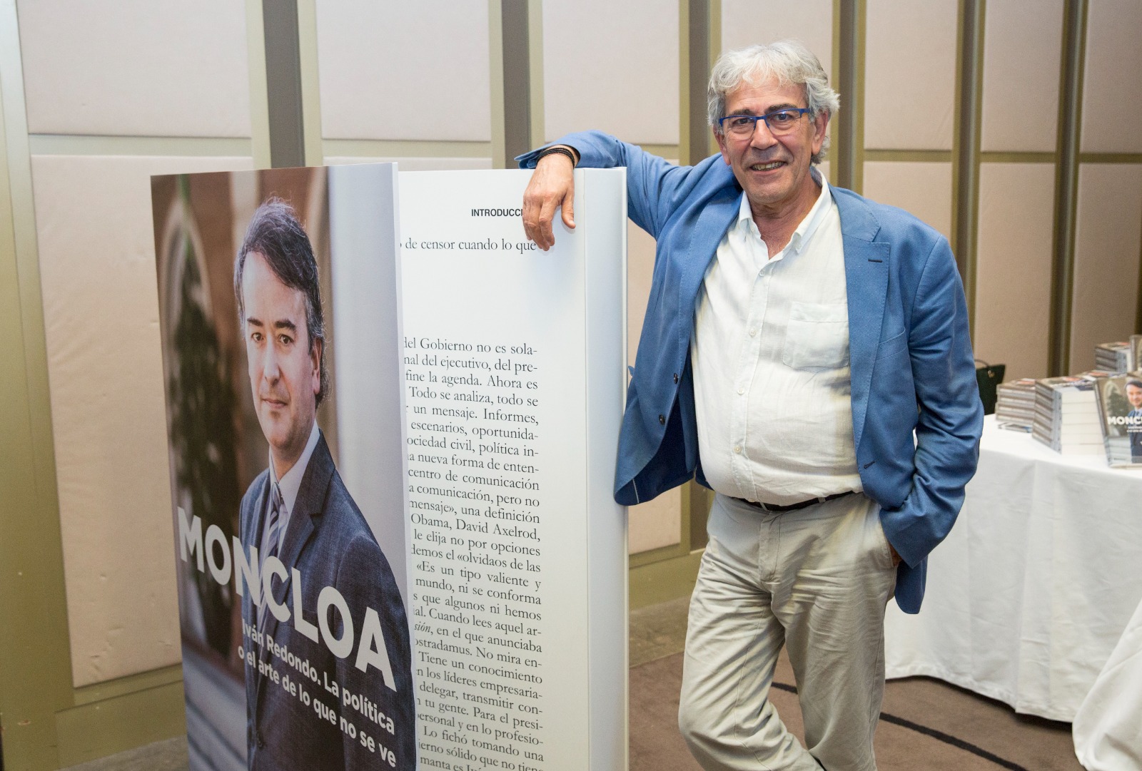 Presentación del libro "Iván Redondo. La política o el arte de lo que no se ve" con el autor Toni Bolaño